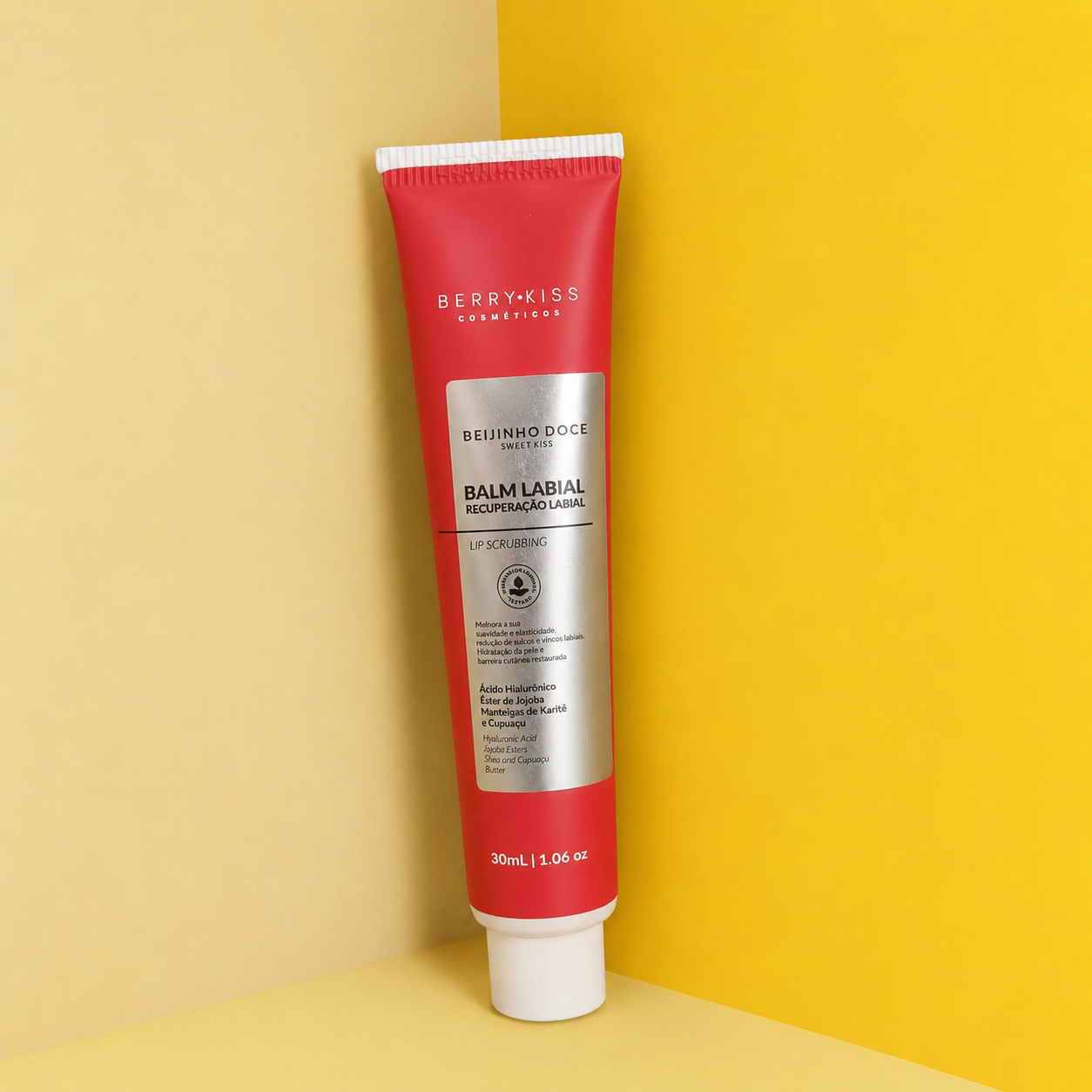 Balm Labial Ultra-Hidratante Beijinho Doce Berry Kiss