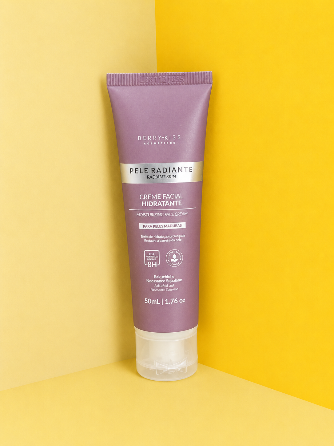 Creme Facial Hidratante Berry Kiss Pele Radiante – 50ml